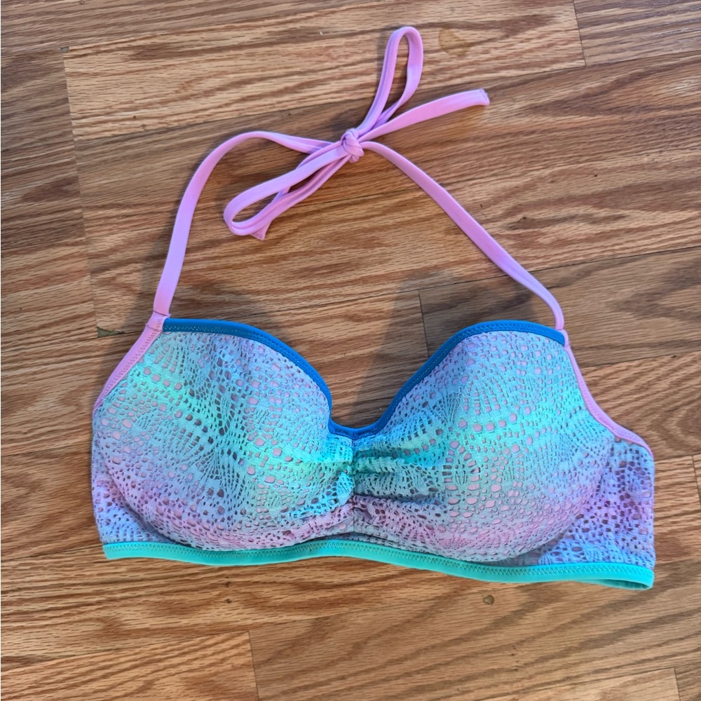 Victoria’s Secret Getaway Halter Ombré bikini top